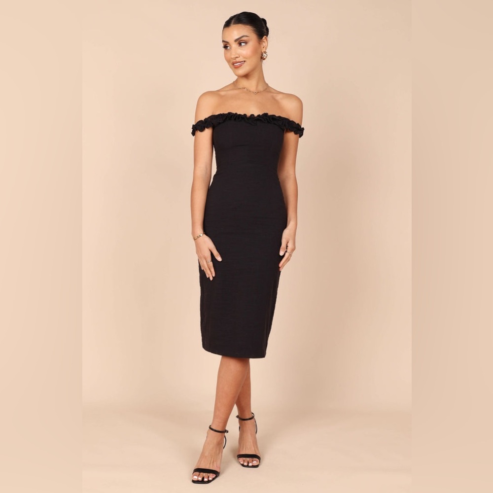 New Women Petal & Pup Florez Black Dress Size 2